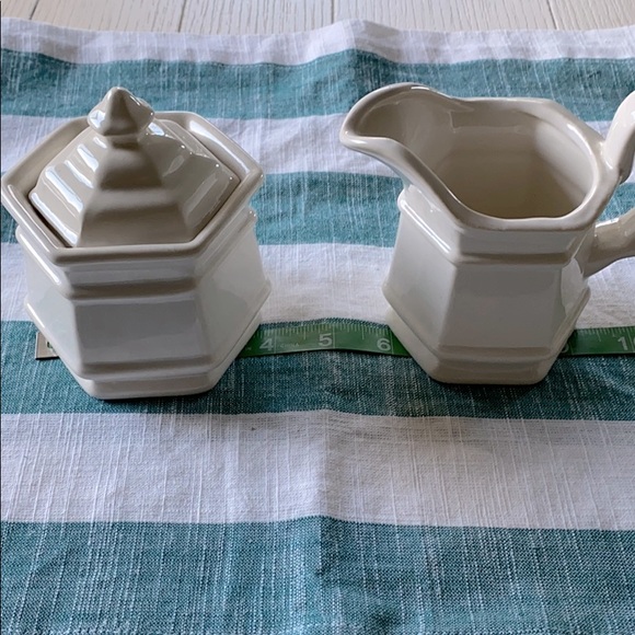 Haeger vintage 1960s creamer/sugar container 3 pcs - Picture 7 of 7